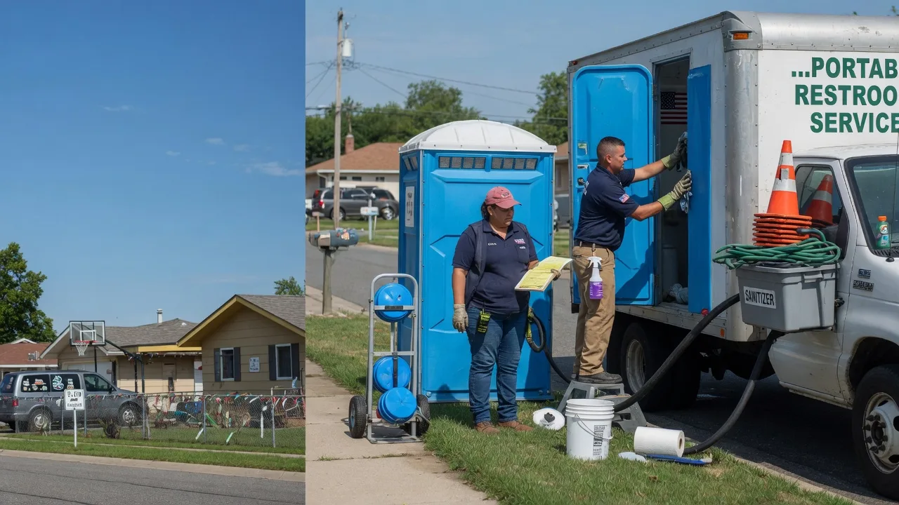 Portable Toilet Rental in Coloma, MI near me